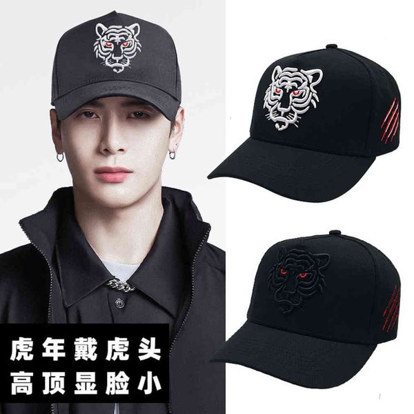 2022 benmingnian hat tiger head embroidered duck tongue hat men's and women's korean version large high baseball cap tide brand, Blue;gray
2022 benmingnian hat tiger head embroidered duck tongue hat men's and women's korean version large high baseball cap tide brand, Blue;gray