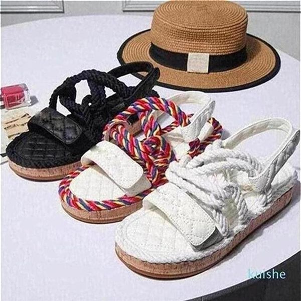 2021 bubble running women sandals designer beach soft sole leather smooth sports leisure platform multi function roman hemp rope w277g, Black
2021 bubble running women sandals designer beach soft sole leather smooth sports leisure platform multi function roman hemp rope w277g, Black