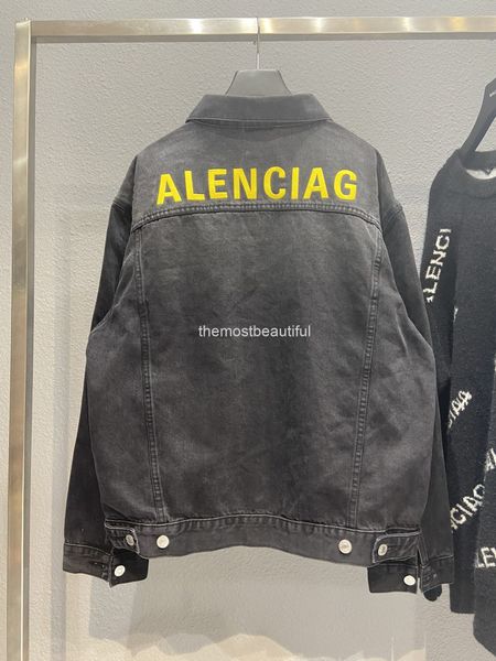 men's hoodies & sweatshirts paris, france ins net red same fashion brand back embroidered letters washed old denim jacket, Black
men's hoodies & sweatshirts paris, france ins net red same fashion brand back embroidered letters washed old denim jacket, Black