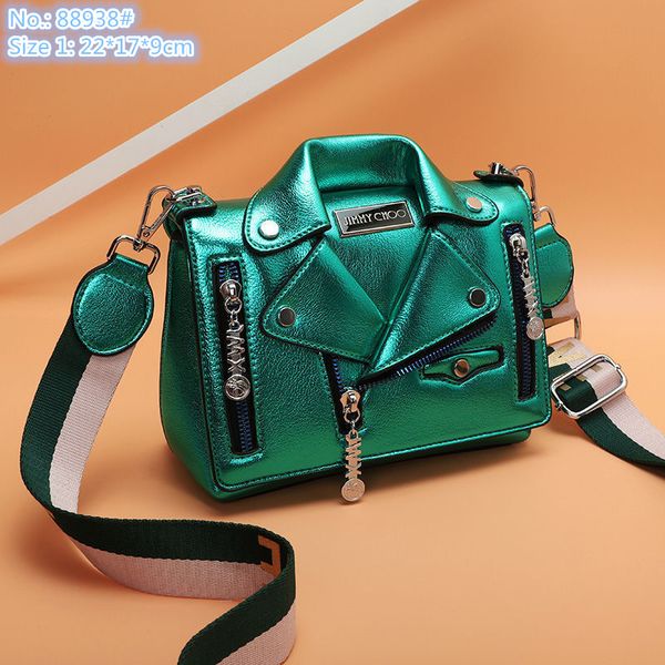 wholesale factory ladies shoulder bags patent leather motorcycle bag summer candy-colored mobile phone coin purse zipper decoration fashion
wholesale factory ladies shoulder bags patent leather motorcycle bag summer candy-colored mobile phone coin purse zipper decoration fashion