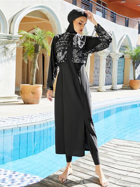 muslim swimwear women abaya dubai arabic turkey modest clothing hijab swimsuit burkini ensemble femme musulmane long mujer, Red
muslim swimwear women abaya dubai arabic turkey modest clothing hijab swimsuit burkini ensemble femme musulmane long mujer, Red