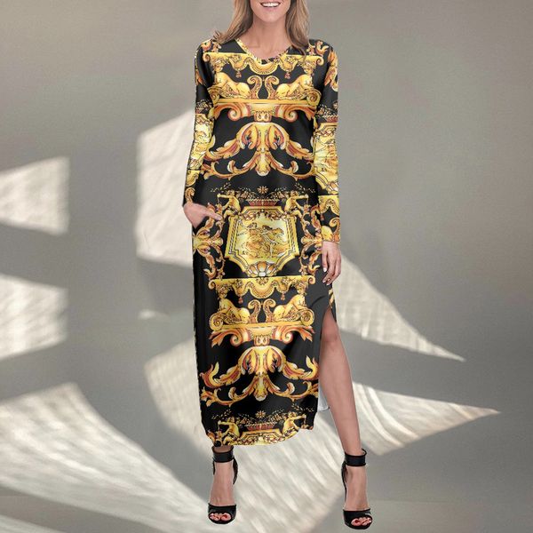 noisydesigns luxury golden europe floral women long sleeve split skirt fashion elegant lady dresses autumn winter 4xl 220627, Black;gray
noisydesigns luxury golden europe floral women long sleeve split skirt fashion elegant lady dresses autumn winter 4xl 220627, Black;gray