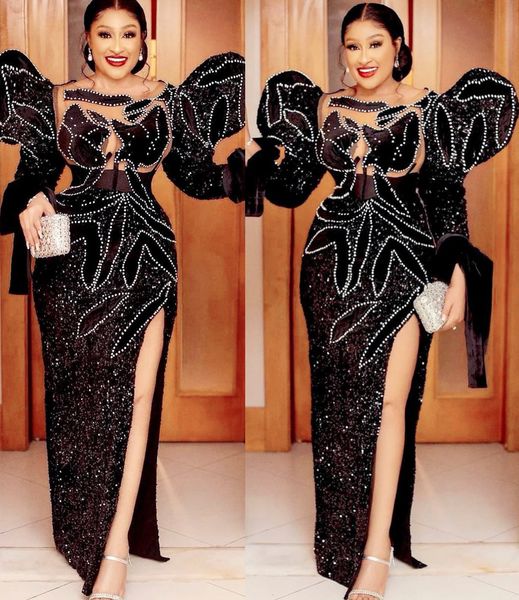 2022 plus size arabic aso ebi black sheath prom dresses beaded sequined lace evening formal party second reception birthday engagement gowns
2022 plus size arabic aso ebi black sheath prom dresses beaded sequined lace evening formal party second reception birthday engagement gowns