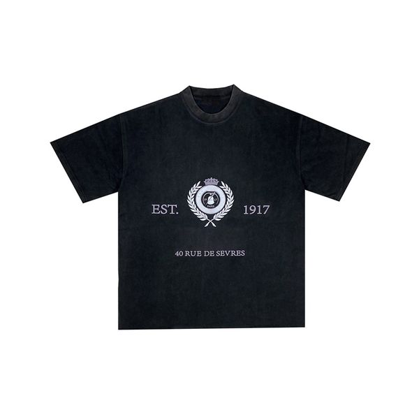 22ss new limited wheat crown tee classic letter printed summer high end street t-shirts vintage washed fashion casual breathable men women s, White;black
22ss new limited wheat crown tee classic letter printed summer high end street t-shirts vintage washed fashion casual breathable men women s, White;black