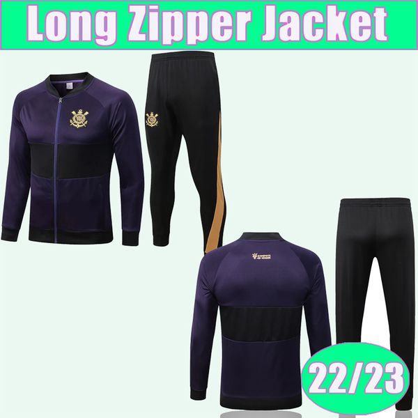 22 23 jadson jacket tracksuit kit suit soccer jerseys luan guedes romero clayson kazim maycon full zip training wear football shirts, Black 
22 23 jadson jacket tracksuit kit suit soccer jerseys luan guedes romero clayson kazim maycon full zip training wear football shirts, Black