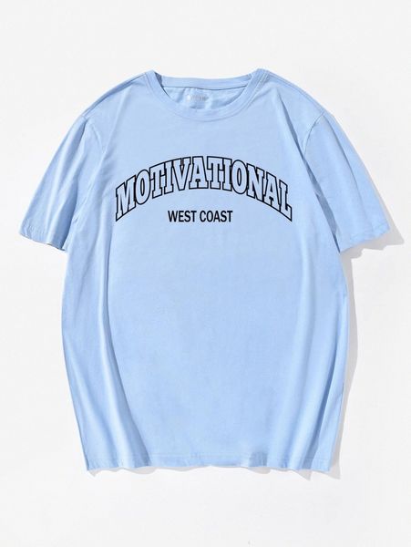 men letter graphic tee o7bz#, White;black
men letter graphic tee o7bz#, White;black