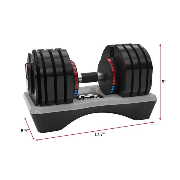 home adjustable dumbbell - 80lb single dumbbell with anti-slip handle fast adjust weight exercise fitness dumbbell with tray suitable for fu
home adjustable dumbbell - 80lb single dumbbell with anti-slip handle fast adjust weight exercise fitness dumbbell with tray suitable for fu