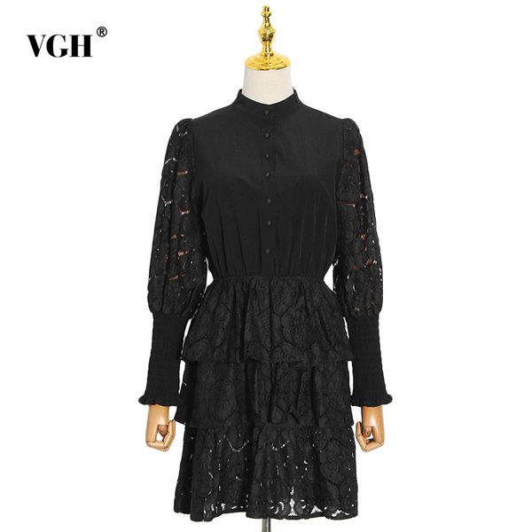 black dress for women stand collar lantern long sleeve high waist hollow out a line designer mini dresses female autumn 210507, Black;gray
black dress for women stand collar lantern long sleeve high waist hollow out a line designer mini dresses female autumn 210507, Black;gray