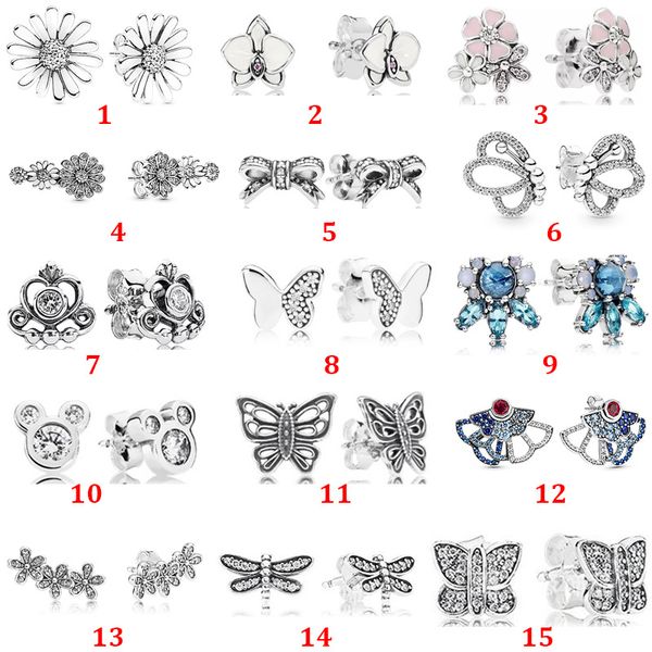 spring collection dazzling daisies stud earring for women 925 sterling silver cute small bow orchid earrings s925 brincos, Golden;silver
spring collection dazzling daisies stud earring for women 925 sterling silver cute small bow orchid earrings s925 brincos, Golden;silver