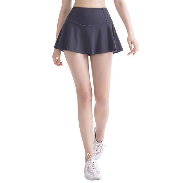 new high waist yoga short skirt running fitness tennis quick drying cross border, White;black
new high waist yoga short skirt running fitness tennis quick drying cross border, White;black