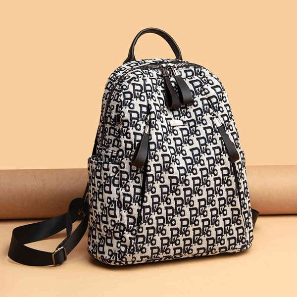 classic double shoulder bag women's 2022 new oxford waterproof large capacity women's bag summer travel canvas small backpack outl 
classic double shoulder bag women's 2022 new oxford waterproof large capacity women's bag summer travel canvas small backpack outl