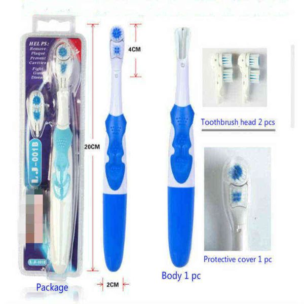 toothbrush electric toothbrush with 2 pcs heads + 4734 cross bristled electric head 0315
toothbrush electric toothbrush with 2 pcs heads + 4734 cross bristled electric head 0315