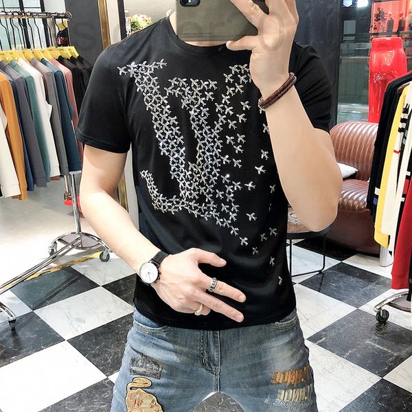men's t-shirts designer t-shirt body combed cotton short sleeve men's fashion brand slim fit drill 2022 summer heavy industry prin, White;black
men's t-shirts designer t-shirt body combed cotton short sleeve men's fashion brand slim fit drill 2022 summer heavy industry prin, White;black