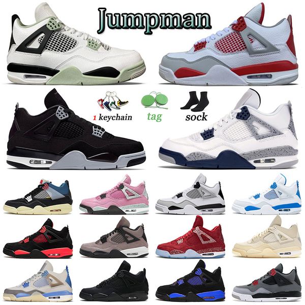scarpe jumpman 4 basketballs shoes 4s sneakers sports white oreo black cat women men trainers red thunder midnight navy military black royal, White;red
scarpe jumpman 4 basketballs shoes 4s sneakers sports white oreo black cat women men trainers red thunder midnight navy military black royal, White;red
