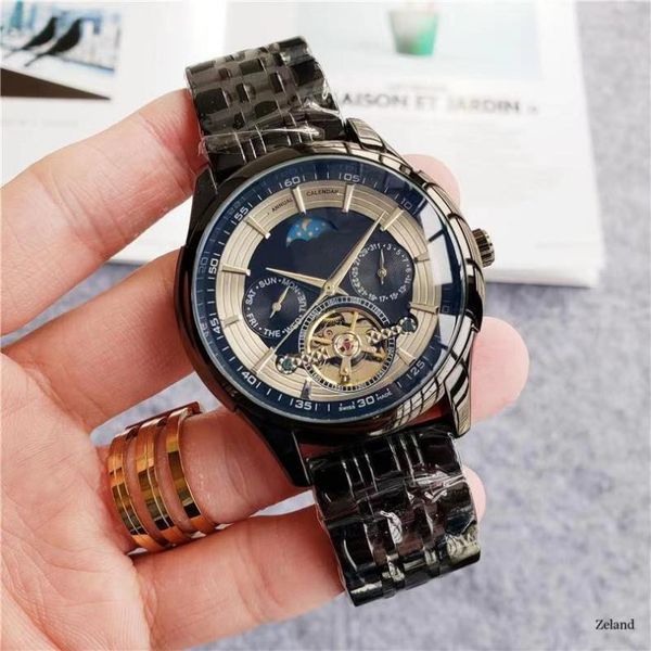 aaa men's watch the world's selling automatic mechanical watch steel belt big flywheel moon phase
aaa men's watch the world's selling automatic mechanical watch steel belt big flywheel moon phase