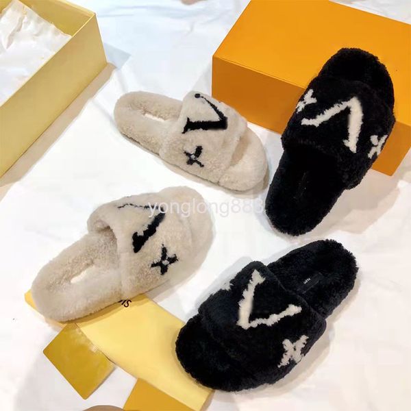 slippers net red same fashionable letter wool shoes women word wear teddy lamb slippers, Black
slippers net red same fashionable letter wool shoes women word wear teddy lamb slippers, Black