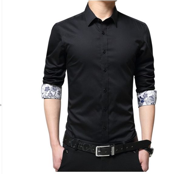 dudalina shirt men 2022 long sleeve male shirt 100% cotton casual business man shirts slim fit designer dress, White;black
dudalina shirt men 2022 long sleeve male shirt 100% cotton casual business man shirts slim fit designer dress, White;black