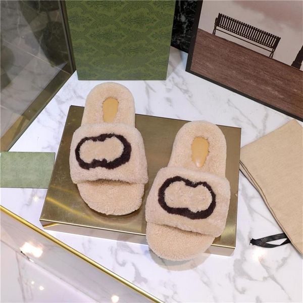 women fur slippers slide sandal wool designer thick bottom light brown merino fashion apartment flat muller heel slipper winter se332m, Black
women fur slippers slide sandal wool designer thick bottom light brown merino fashion apartment flat muller heel slipper winter se332m, Black