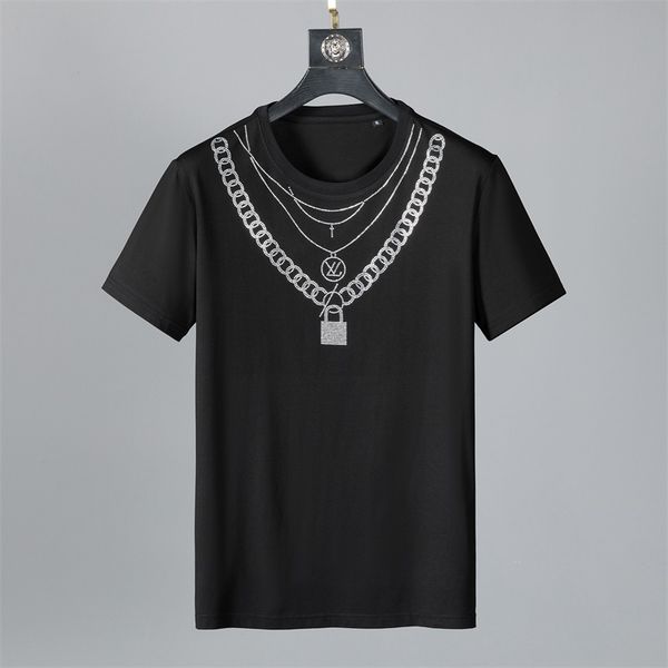 2022 new summer fashion designer t shirts for men luxury letter embroidery mens women clothing short sleeved shirt womens teem-3xl #q45, White;black
2022 new summer fashion designer t shirts for men luxury letter embroidery mens women clothing short sleeved shirt womens teem-3xl #q45, White;black