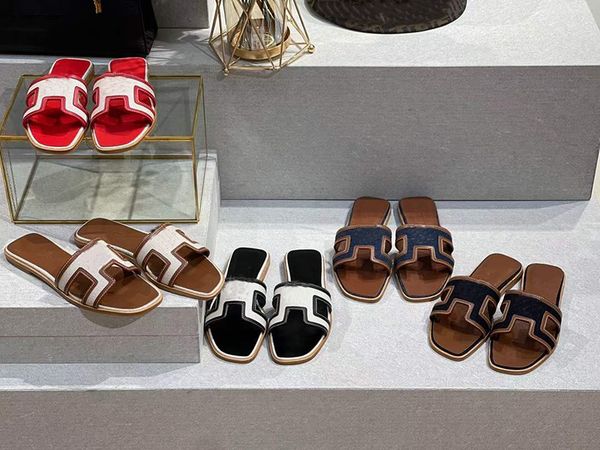 designer oran flat slides sandal women slipper ladies genuine calfskin shoes brown red denim canvas fashion summer outdoor beach sandals 347, Black
designer oran flat slides sandal women slipper ladies genuine calfskin shoes brown red denim canvas fashion summer outdoor beach sandals 347, Black