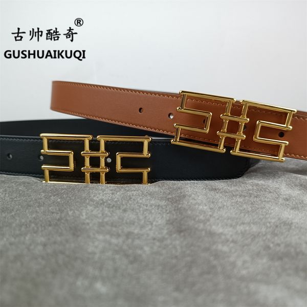 men's and new designer belt double-sided jeans with light fashion simple skirt ins style women's leather belt 3.0cm wide version09, Black;brown
men's and new designer belt double-sided jeans with light fashion simple skirt ins style women's leather belt 3.0cm wide version09, Black;brown