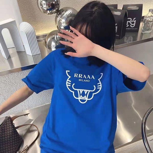 2022 new summer women's t-shirt luxury short sleeve brand designer casual loose letter printed fashion female's round neck, White
2022 new summer women's t-shirt luxury short sleeve brand designer casual loose letter printed fashion female's round neck, White