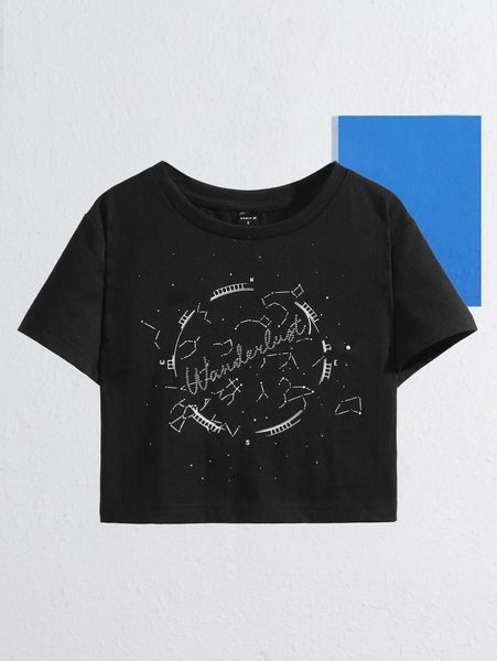 x haley baker rhinestone letter pattern tee m3yw#, White
x haley baker rhinestone letter pattern tee m3yw#, White