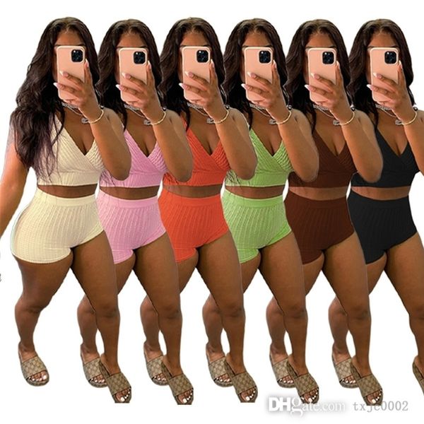 women tracksuits deisgner summer outfits slim 2 pieces short set thread bubble jacquard crop tank shorts suit, Gray
women tracksuits deisgner summer outfits slim 2 pieces short set thread bubble jacquard crop tank shorts suit, Gray