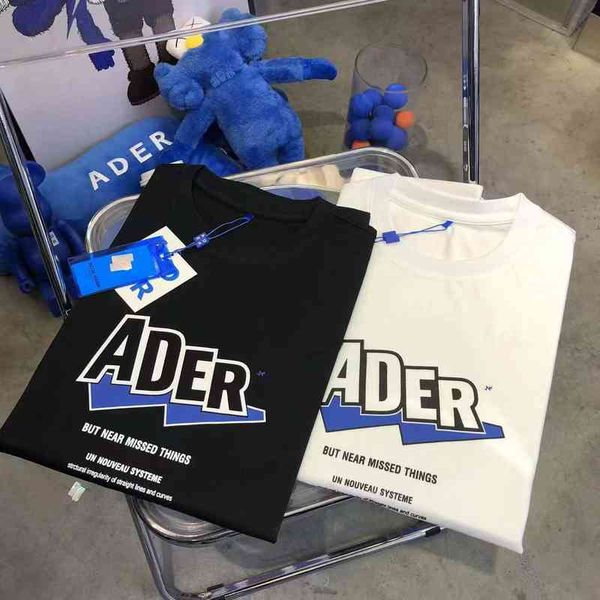 women's t-shirt ader error classic large letter printed t-shirt, xiaozhongchao brand men's and women's same round neck ae sho, White
women's t-shirt ader error classic large letter printed t-shirt, xiaozhongchao brand men's and women's same round neck ae sho, White