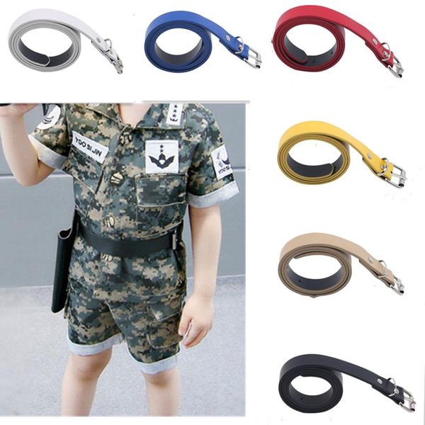 children pu leather belts boys girls kid waist strap waistband metal buckle for jeans pants trousers dress adjustable belt decor, Black;brown
children pu leather belts boys girls kid waist strap waistband metal buckle for jeans pants trousers dress adjustable belt decor, Black;brown