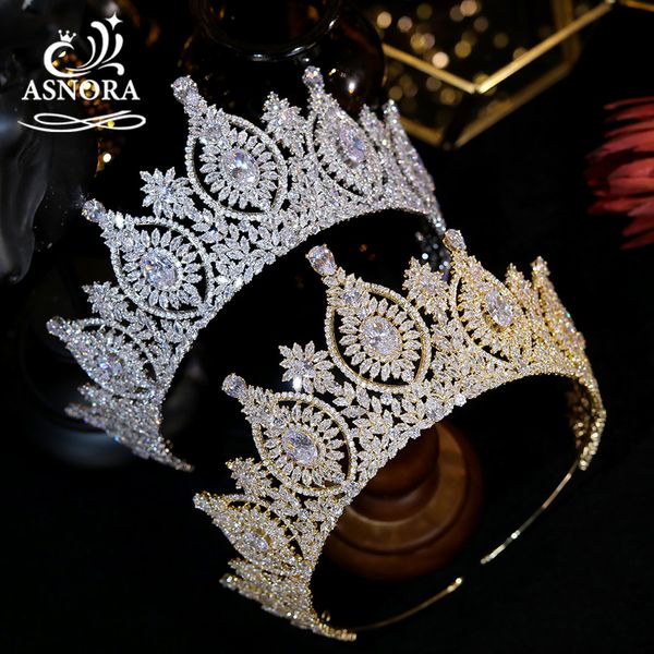 luxury bridal headpiece wedding accessories tiaras and crowns for women hair cubic zirconia crystals queen s crown prom jewelry 220805, Slivery;golden
luxury bridal headpiece wedding accessories tiaras and crowns for women hair cubic zirconia crystals queen s crown prom jewelry 220805, Slivery;golden