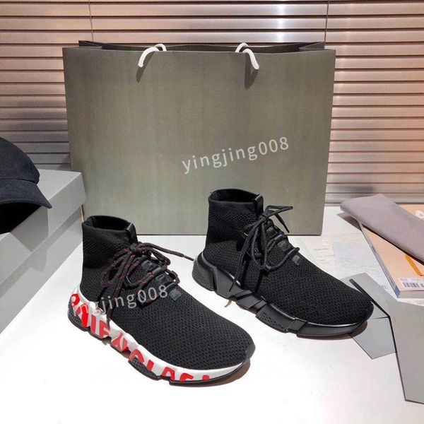 2022 paris designer sock shoes women breathable sneakers race runners shoes mens and womens sports dress shoes, Black
2022 paris designer sock shoes women breathable sneakers race runners shoes mens and womens sports dress shoes, Black