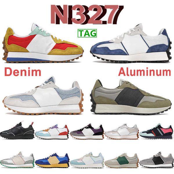 2022 fashion 327s men women running shoes denim white navy black blue grey nightwatch green aluminum light beige sneakers pensole
2022 fashion 327s men women running shoes denim white navy black blue grey nightwatch green aluminum light beige sneakers pensole