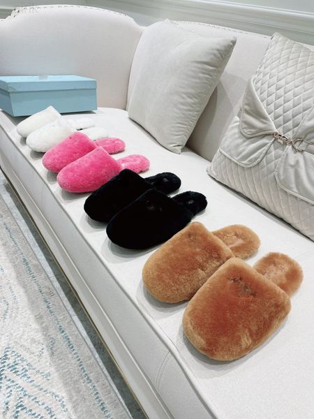 designer womens brand slippers ladies wool slides winter fur fluffy furry warm letters sandals comfortable fuzzy girl flip flop slipper, Black
designer womens brand slippers ladies wool slides winter fur fluffy furry warm letters sandals comfortable fuzzy girl flip flop slipper, Black