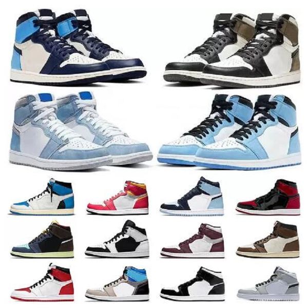jumpman 1 men 1s basketball shoes mens womesn high dark mocha chicago obsidian unc white lucky green outdoor sports trainers sneakers 36-47
jumpman 1 men 1s basketball shoes mens womesn high dark mocha chicago obsidian unc white lucky green outdoor sports trainers sneakers 36-47