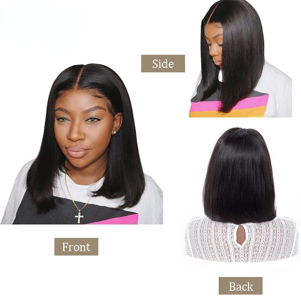 front human hair wigs for women lace wig 150% density peruvian human hair bob wigs abby hair wholesale, Black
front human hair wigs for women lace wig 150% density peruvian human hair bob wigs abby hair wholesale, Black