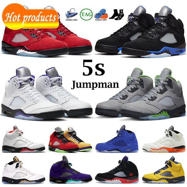 5s basketball shoes men jumpman 5 concord green bean racer blue bluebird moonlight raging red stealth 2.0 alternate what the anthracite mens, Black
5s basketball shoes men jumpman 5 concord green bean racer blue bluebird moonlight raging red stealth 2.0 alternate what the anthracite mens, Black