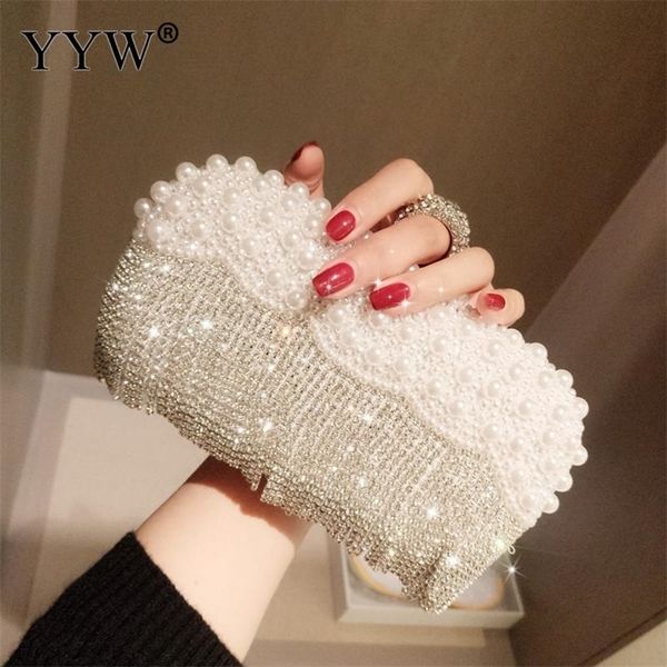 white pearl ring clutch bag tassel clutches wedding sac a main femme luxury party bags pouch 220525
white pearl ring clutch bag tassel clutches wedding sac a main femme luxury party bags pouch 220525