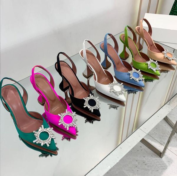 2022 designer women sandals elegant rhinestone sunflower pointed toe slingback summer office lady shoes fashion high heels gladiator pumps, Black
2022 designer women sandals elegant rhinestone sunflower pointed toe slingback summer office lady shoes fashion high heels gladiator pumps, Black