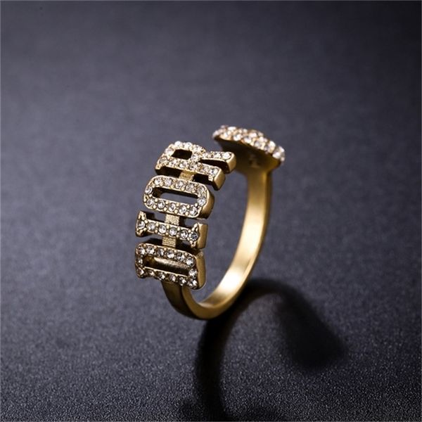 2022 20% off designer jewelry d family fashion style women's fits all new letter band diamond ring, Silver
2022 20% off designer jewelry d family fashion style women's fits all new letter band diamond ring, Silver