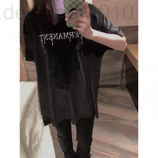 women's t-shirt designer spring tee embroidered new men's and women's short sleeved velvet t-shirt c3kg, White
women's t-shirt designer spring tee embroidered new men's and women's short sleeved velvet t-shirt c3kg, White