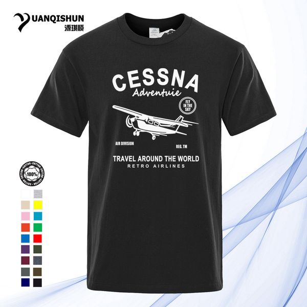 yuanqishun men tee cessna leisure brand biplane tshirt airplane adventure travel around the world vintage t shirt father's day gift 144, White;black
yuanqishun men tee cessna leisure brand biplane tshirt airplane adventure travel around the world vintage t shirt father's day gift 144, White;black