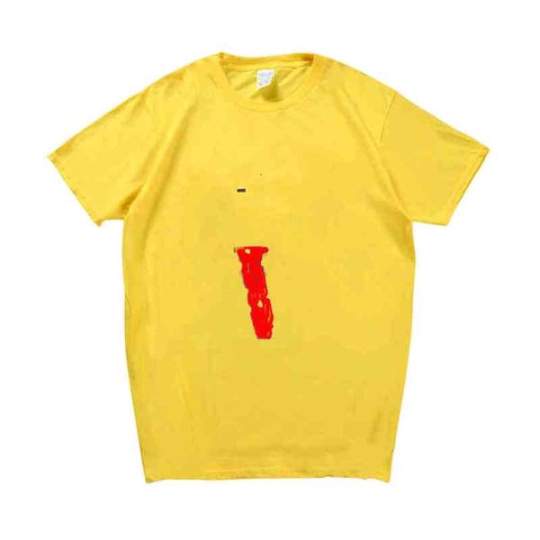 off men's t-shirts fashion co branded big v red printing trend women's short sleeve lovers' t-shirtprinted letter x the back, White;black
off men's t-shirts fashion co branded big v red printing trend women's short sleeve lovers' t-shirtprinted letter x the back, White;black