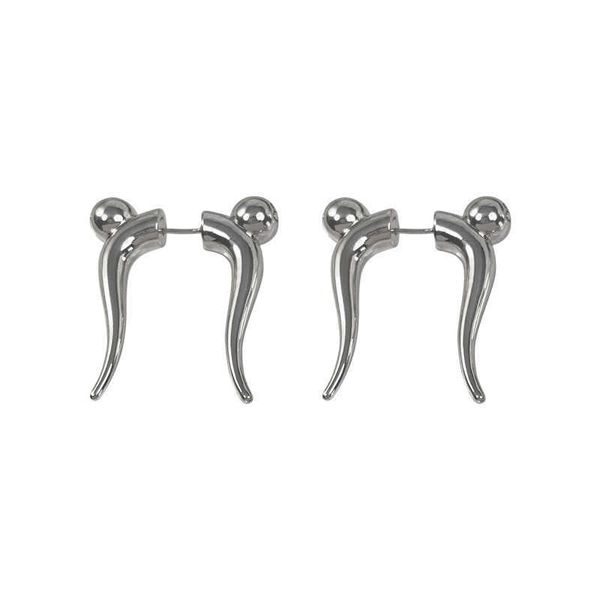 new minimalist fashion irregular horn stud earrings cool niche light luxury design men and women hip-hop all-match jewelry gift, Golden;silver
new minimalist fashion irregular horn stud earrings cool niche light luxury design men and women hip-hop all-match jewelry gift, Golden;silver