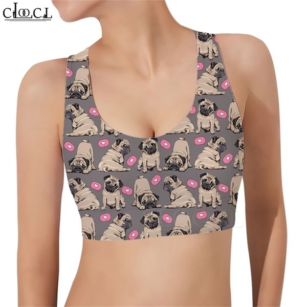 summer women sports vest funny pugs animal 3d pattern tank fashion female yoga running fitness sports bra w220616, White
summer women sports vest funny pugs animal 3d pattern tank fashion female yoga running fitness sports bra w220616, White