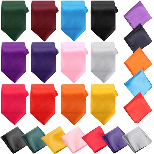 bow ties solid color tie men boys and handkerchief set young mens satin necktie business formal pocket square for back to school part ambyh, Black;gray
bow ties solid color tie men boys and handkerchief set young mens satin necktie business formal pocket square for back to school part ambyh, Black;gray