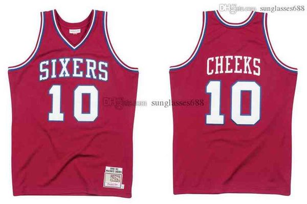 stitched maurice cheeks jersey s-6xl mitchell & ness 1982-83 mesh hardwoods classics retro basketball jerseys men women youth, Black
stitched maurice cheeks jersey s-6xl mitchell & ness 1982-83 mesh hardwoods classics retro basketball jerseys men women youth, Black