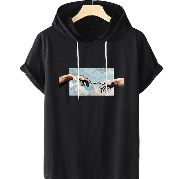 men's tee t shirt shirt stamping graphic prints hand plus size hooded casual daily short sleeve basic designer big and tall blue white, White;black
men's tee t shirt shirt stamping graphic prints hand plus size hooded casual daily short sleeve basic designer big and tall blue white, White;black