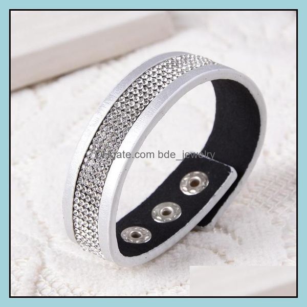 charm bracelets charms 6 layer wrap slake crystals couple jewelry leather drop delivery 2021 bdejewelry dh1le, Golden;silver
charm bracelets charms 6 layer wrap slake crystals couple jewelry leather drop delivery 2021 bdejewelry dh1le, Golden;silver