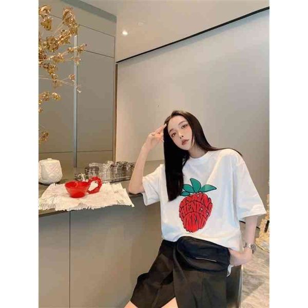 women's t-shirt ss fashion brand loose round neck bubble printed textured cotton casual large version fashionable and poqg 1bp5, White
women's t-shirt ss fashion brand loose round neck bubble printed textured cotton casual large version fashionable and poqg 1bp5, White